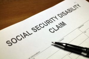Image social security paperwork