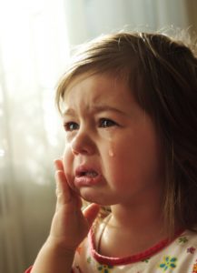 image of child crying