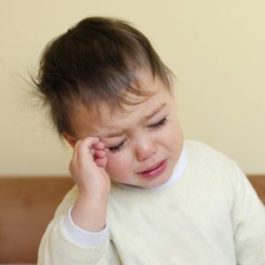 Image of child crying