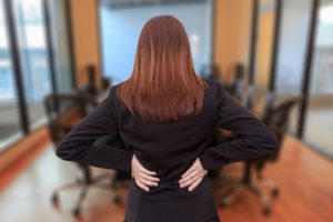 Image of woman in a conference room