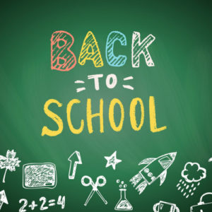 Image of Back to School text 