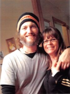 Image of mother and son